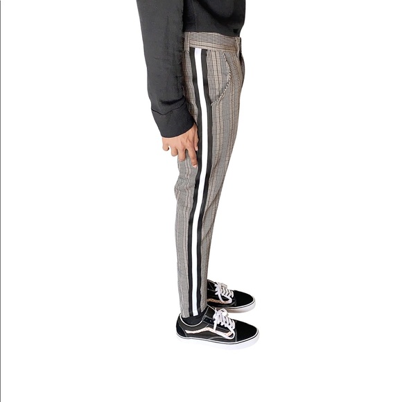 Plaid Track Pants - Picture 3 of 7